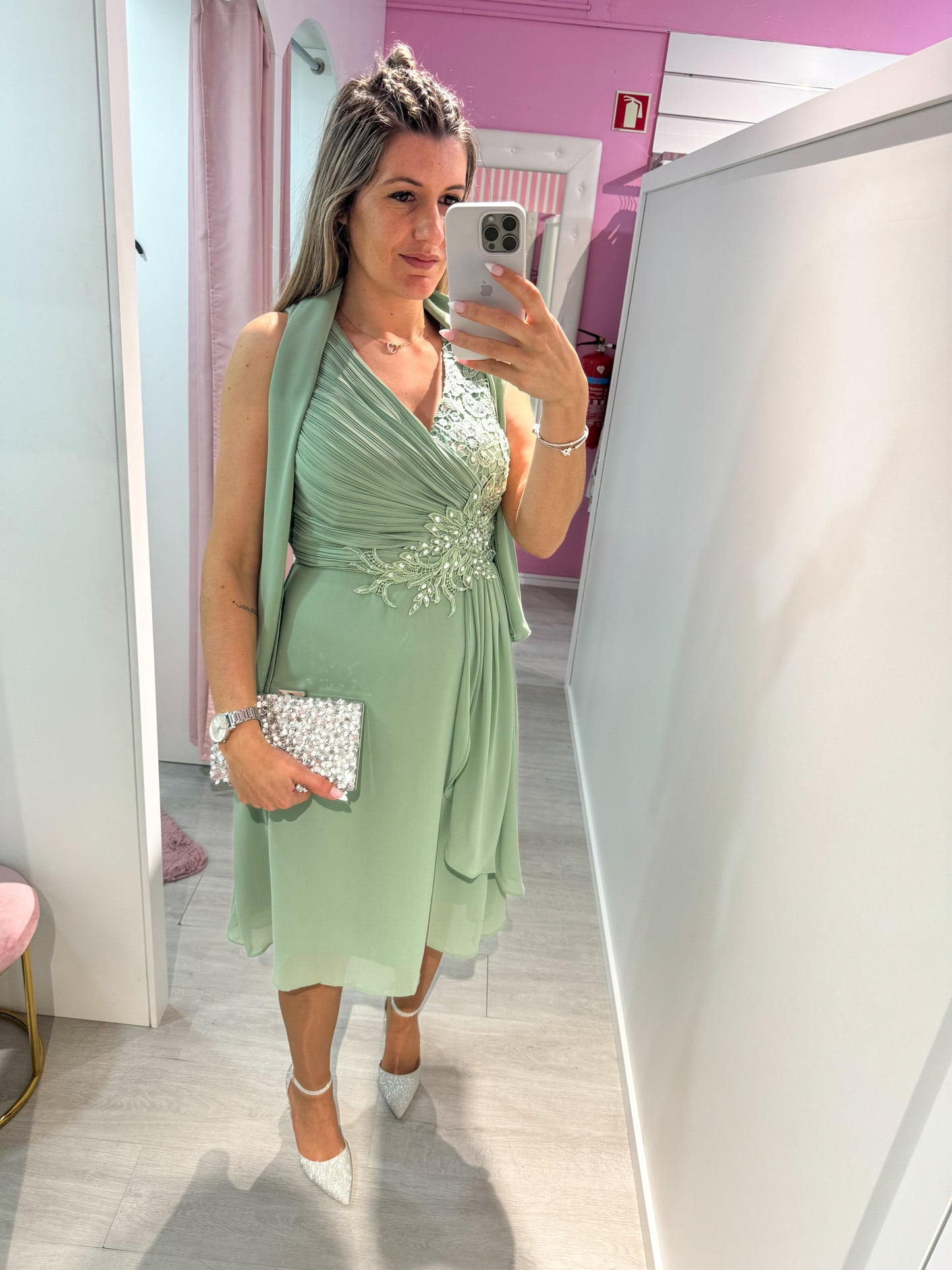 Emerald dress