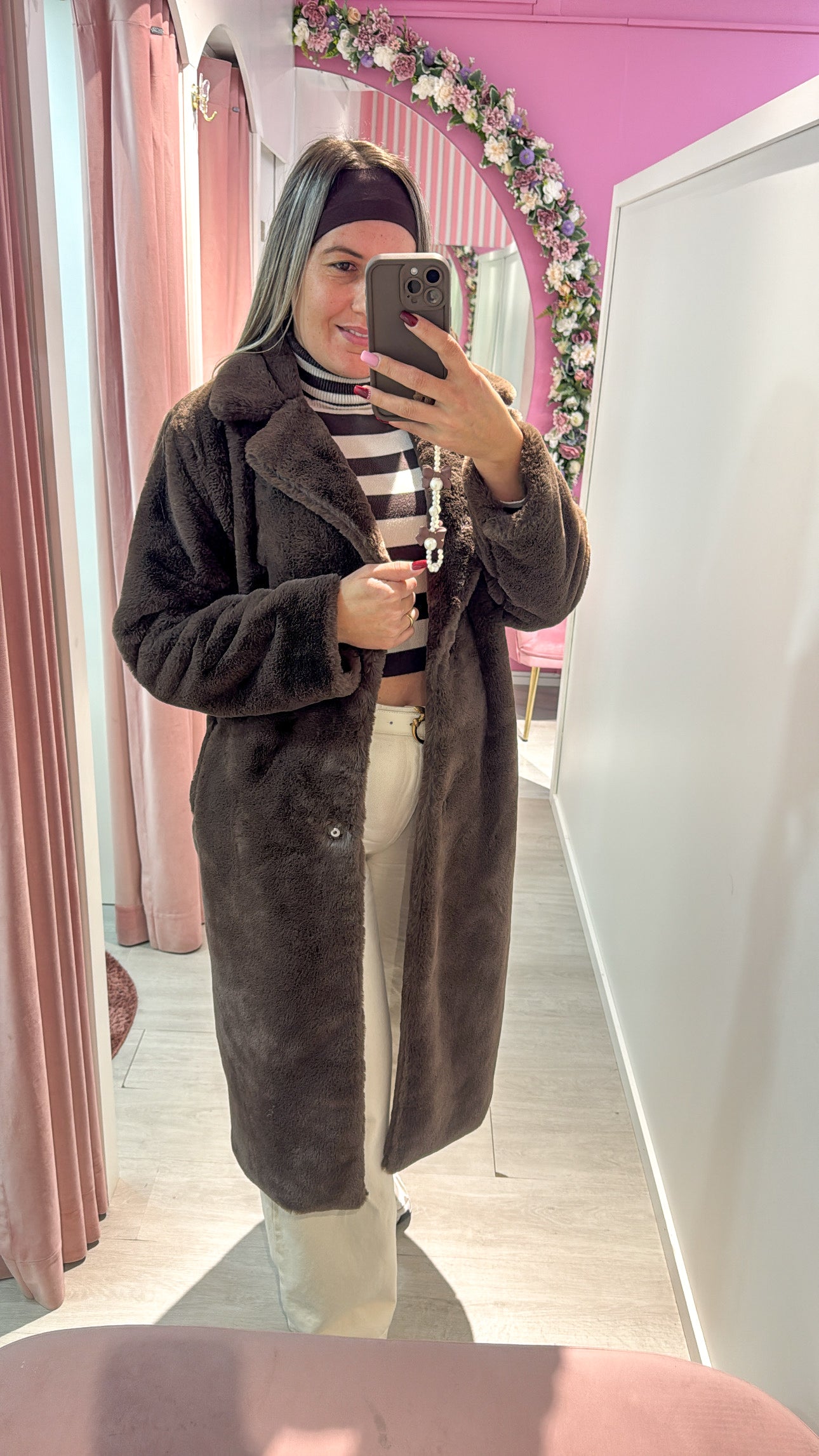 Casaco pelinho comprido