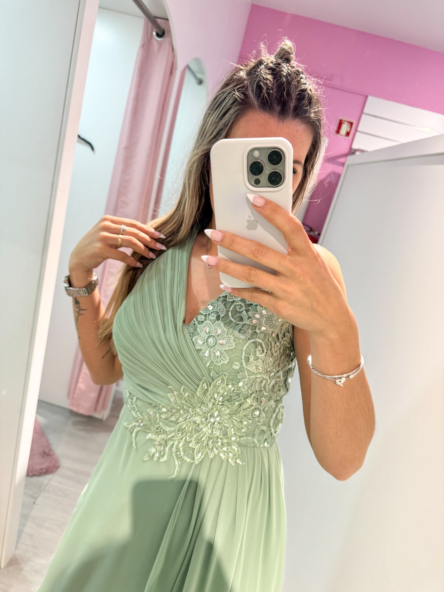 Emerald dress