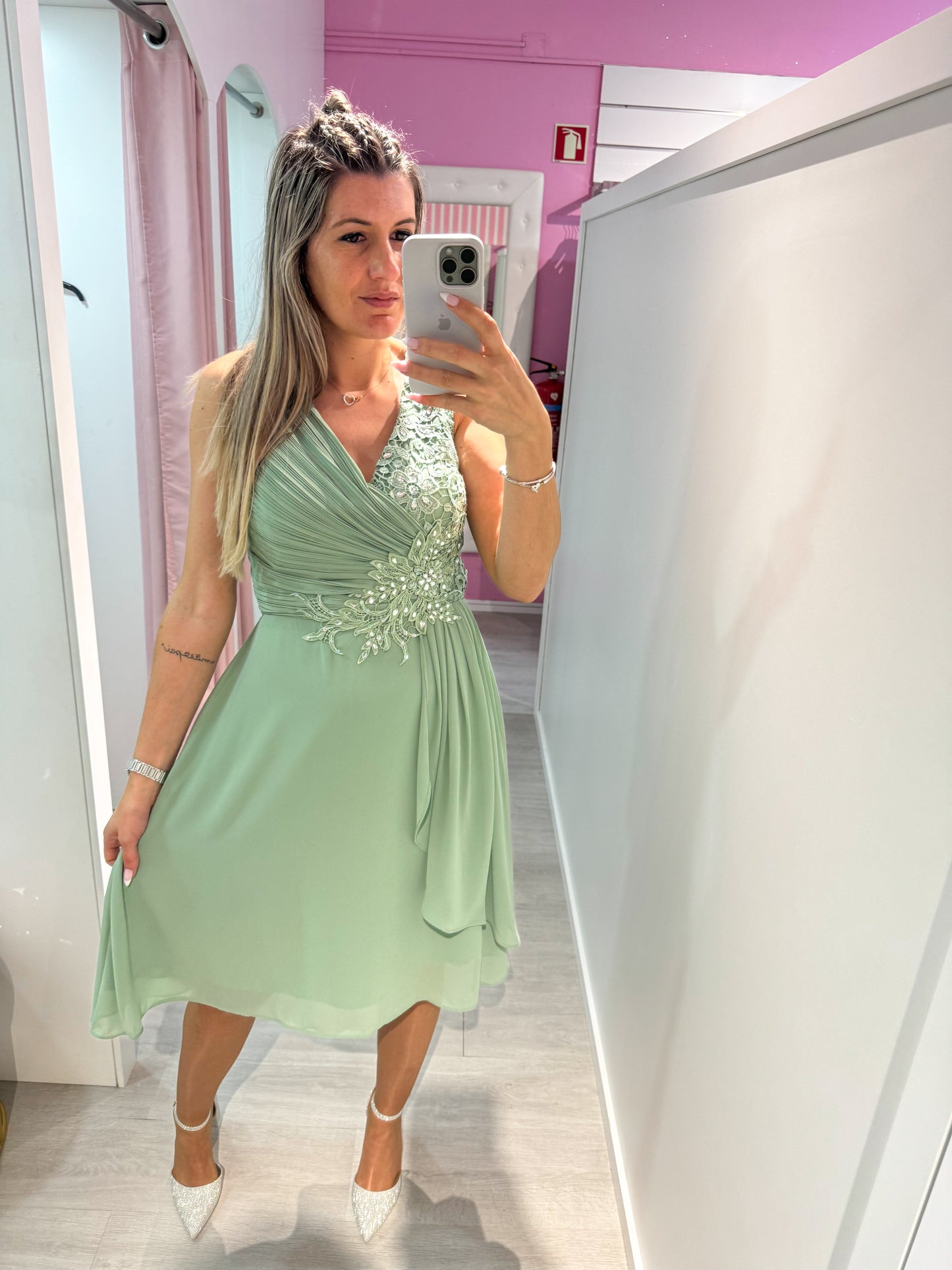 Emerald dress