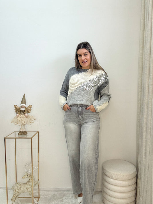 Calça wide leg “ADORO”