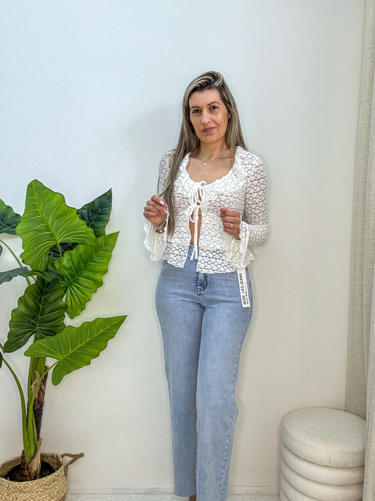Wide leg pants with sparkles -5kg