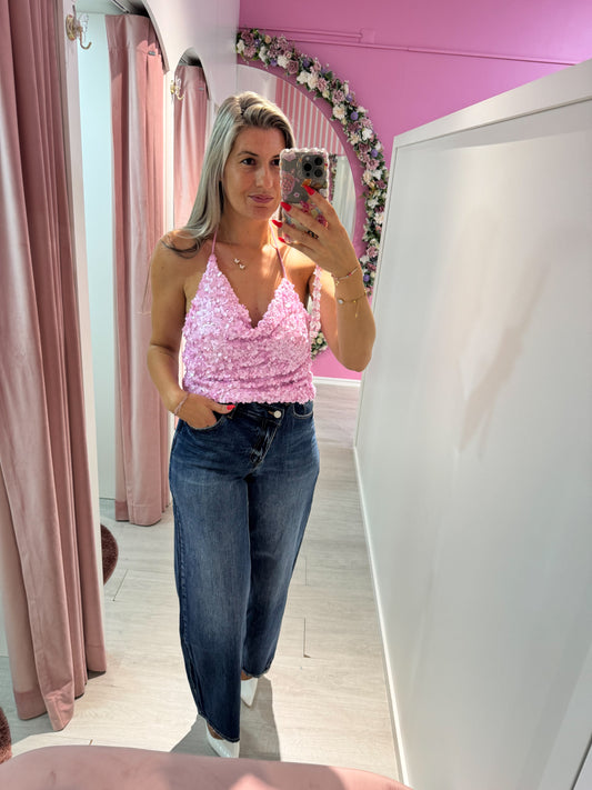 Top lantejoulas