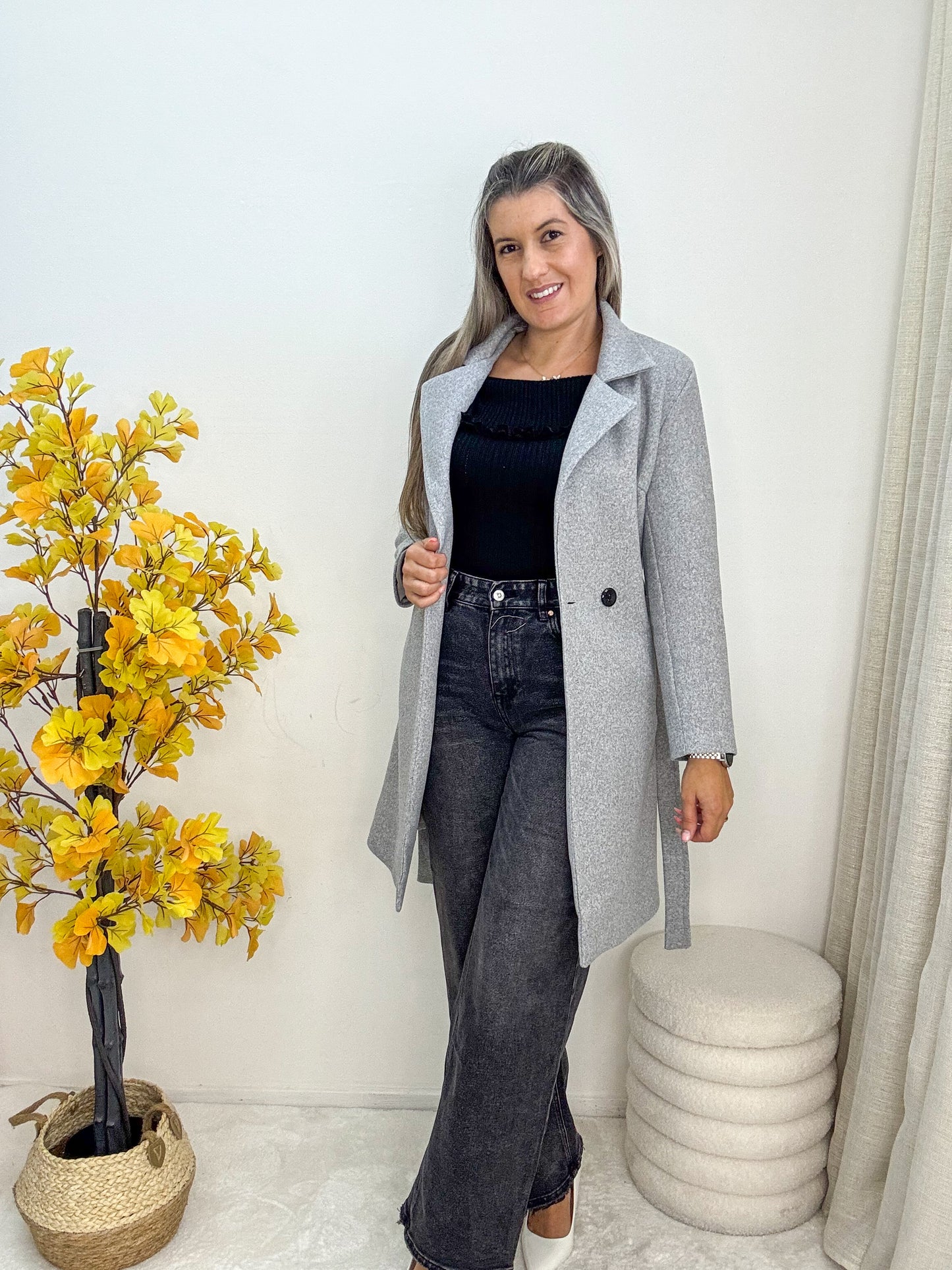 Casaco fazenda forrado comprimento médio