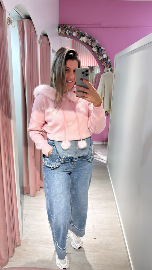 Camisola Love pompom