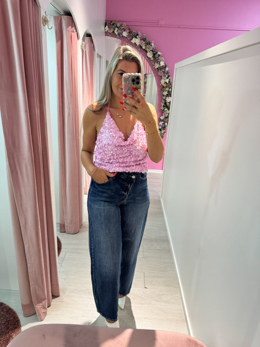 Calça missbonbon escura