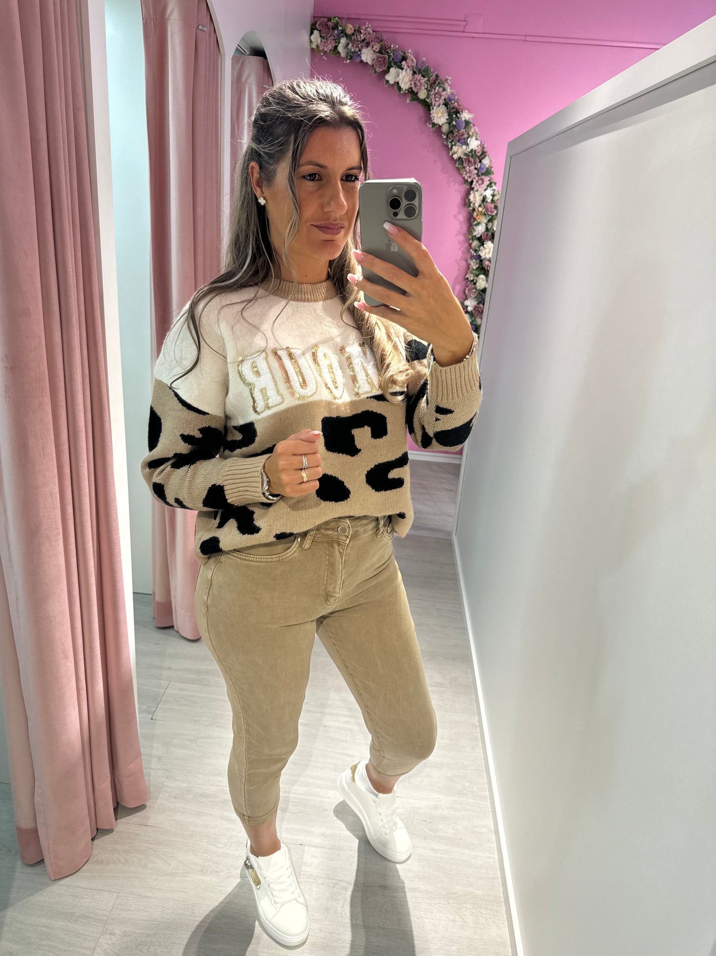 Calça mira belle mom fit