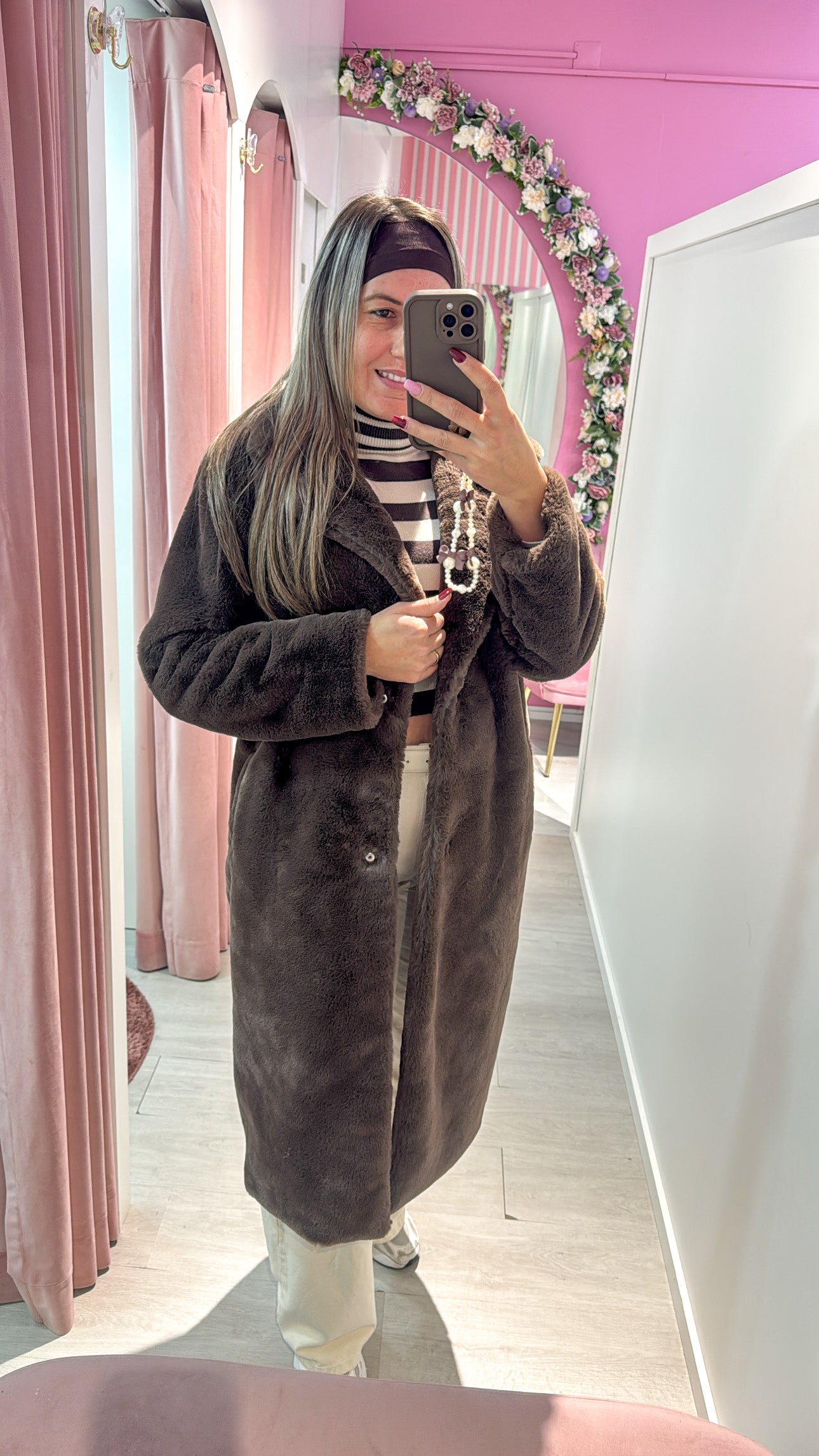 Casaco pelinho comprido