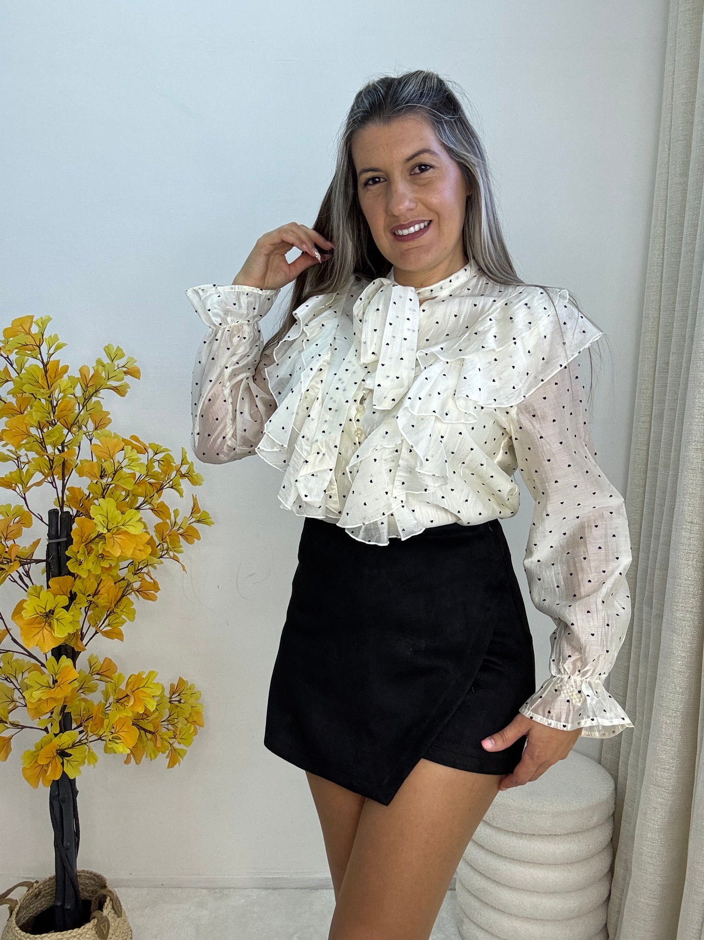 Camisa com corações TU
