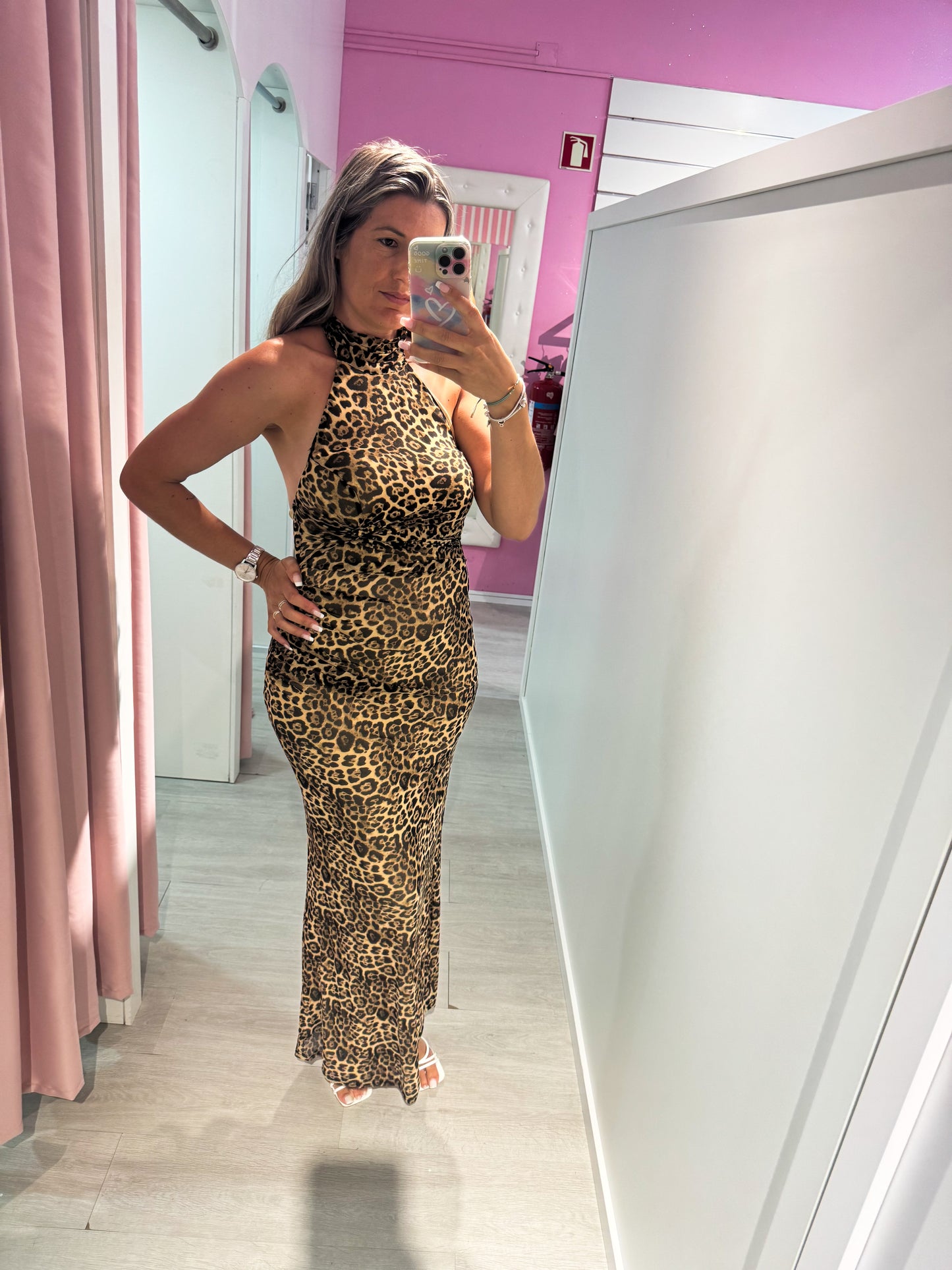 Vestido leopardo